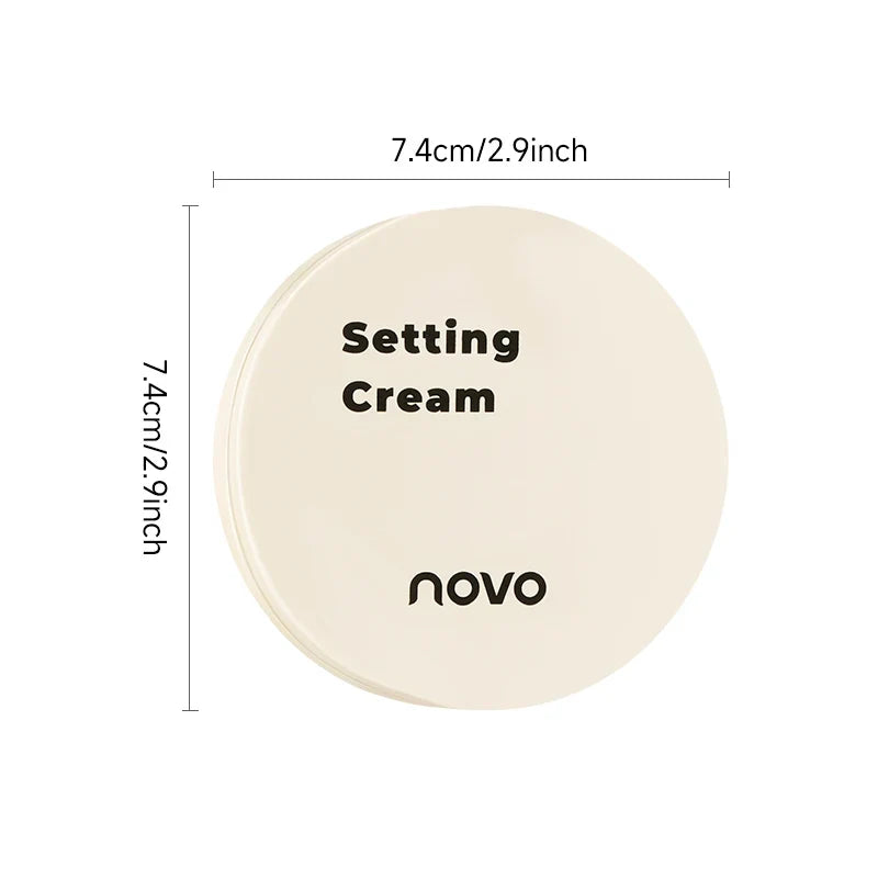Jelly Setting Powder And Powder-Free Setting Cream Are Long-Lasting, Lightweight, Waterproof, Sweat-Proof And Non-Sticky