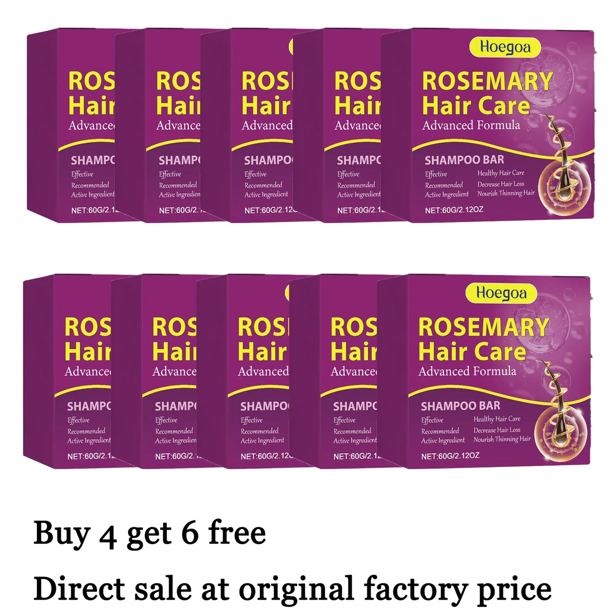 60g Rosemary Hair Washing Soap Bar Herbal Cleaning Scalp Nourishing Hair Root Volumizing Enhance Smoothness Hair Care Soap