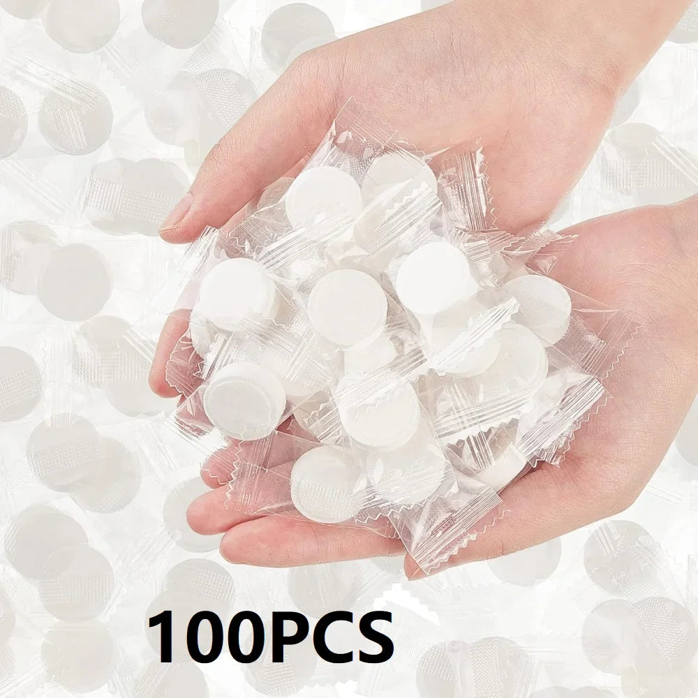 50/100/200 compressed towel cotton mini hand wet wipes sheet towels, suitable for travel, home, beauty, camping, outdoor sports