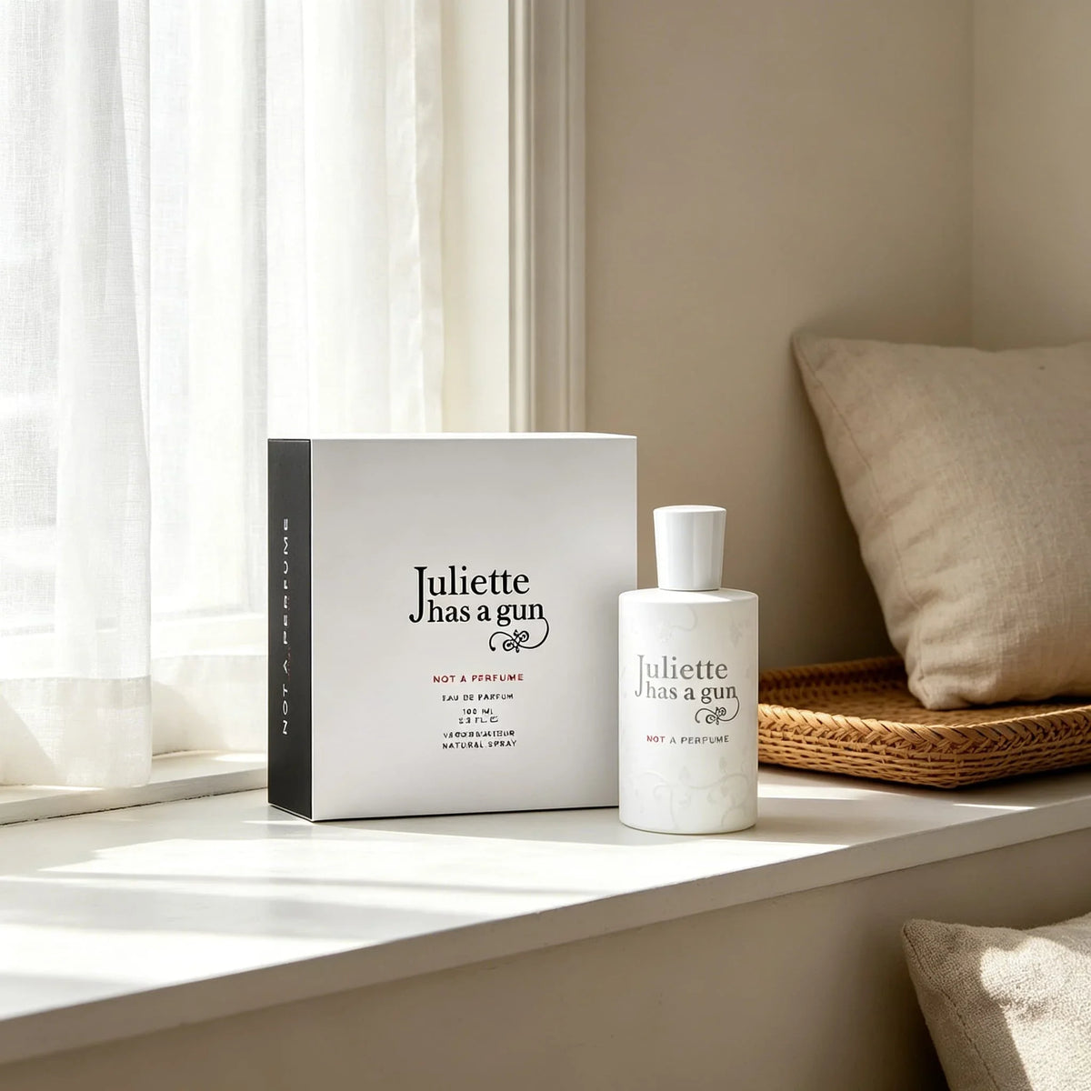 Juliette Has a Gun 'Not a Perfume' (3.4 oz / 100 ml): Features Cetalox for a Subtle, 'Your-Skin-But-Better' Scent with 12-Hour Longevity. Housed in a Minimalist White Bottle, This Unisex Fragrance Is Versatile Enough for Dail