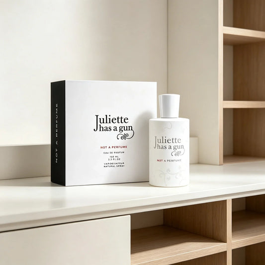 Juliette Has a Gun 'Not a Perfume' (3.4 oz / 100 ml): Features Cetalox for a Subtle, 'Your-Skin-But-Better' Scent with 12-Hour Longevity. Housed in a Minimalist White Bottle, This Unisex Fragrance Is Versatile Enough for Dail