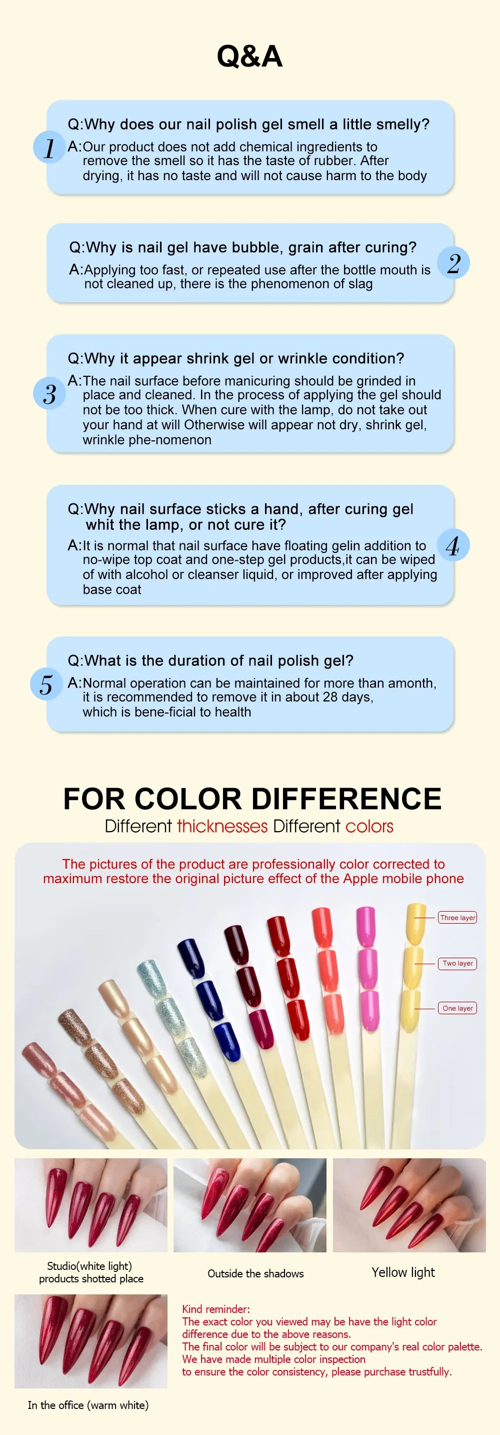 6pcs Venalisa Construction Gel Kit Stronger Jelly Color Reinforce Natural Nail Varnish Rubber Base Color Series Nude Collection