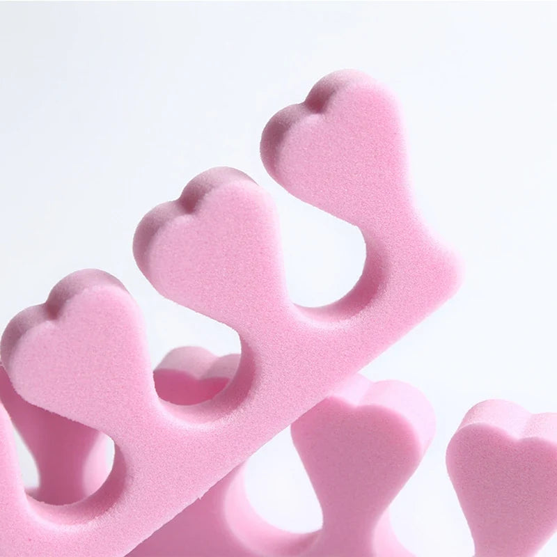 100/200/400pcs Nail Art Toes Separators Soft Sponge Fingers Foot Gel UV Polish Coating Painting Manicure Pedicure Tools Foam