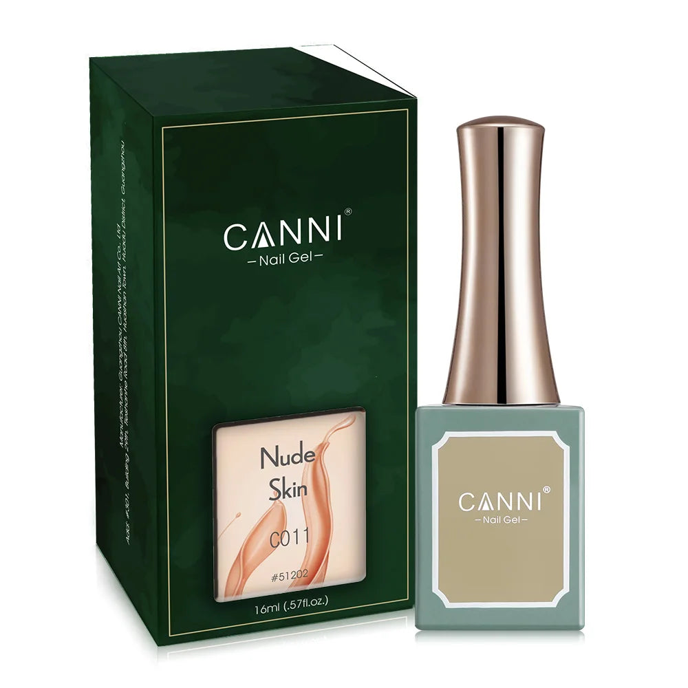 Canni Jelly Pink Nail Gel Polish French Nail Nude Color Gel Varnish Long Wear Diamond No Wipe TopCoat Nail Manicure Nail Lacquer