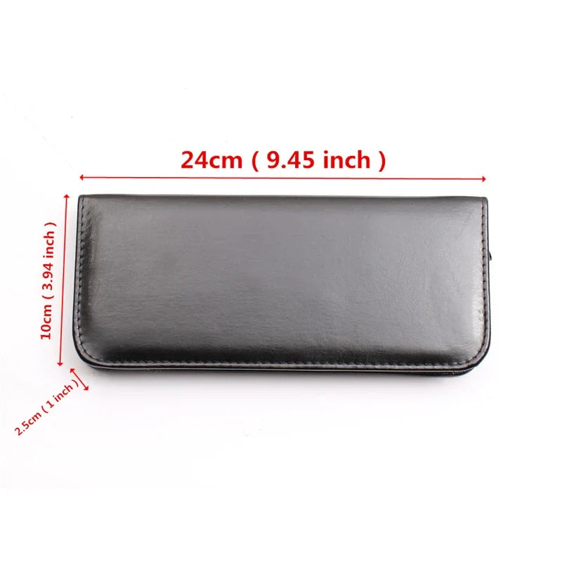 1Pcs Leather Case Professional Hairdressing Scissors Bag Barber Salon Holster Pouch Holder Styling Tool Kit for Shears C6801
