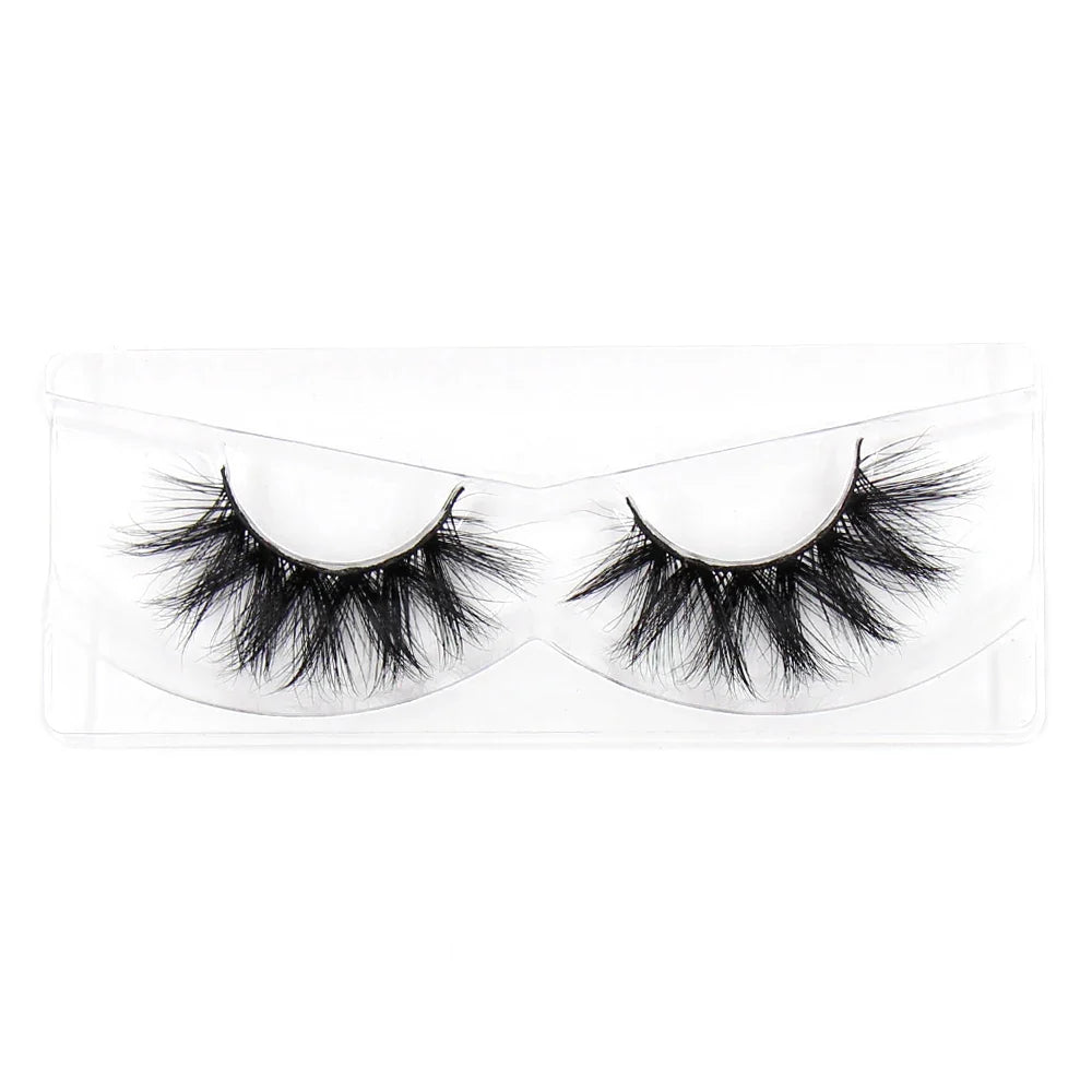 FOXESJI Makeup Eyelashes 3D Mink Eye Lashes Fluffy Soft Wispy Natural Lashes Extension Reusable Fake Lashes Mink False Eyelashes