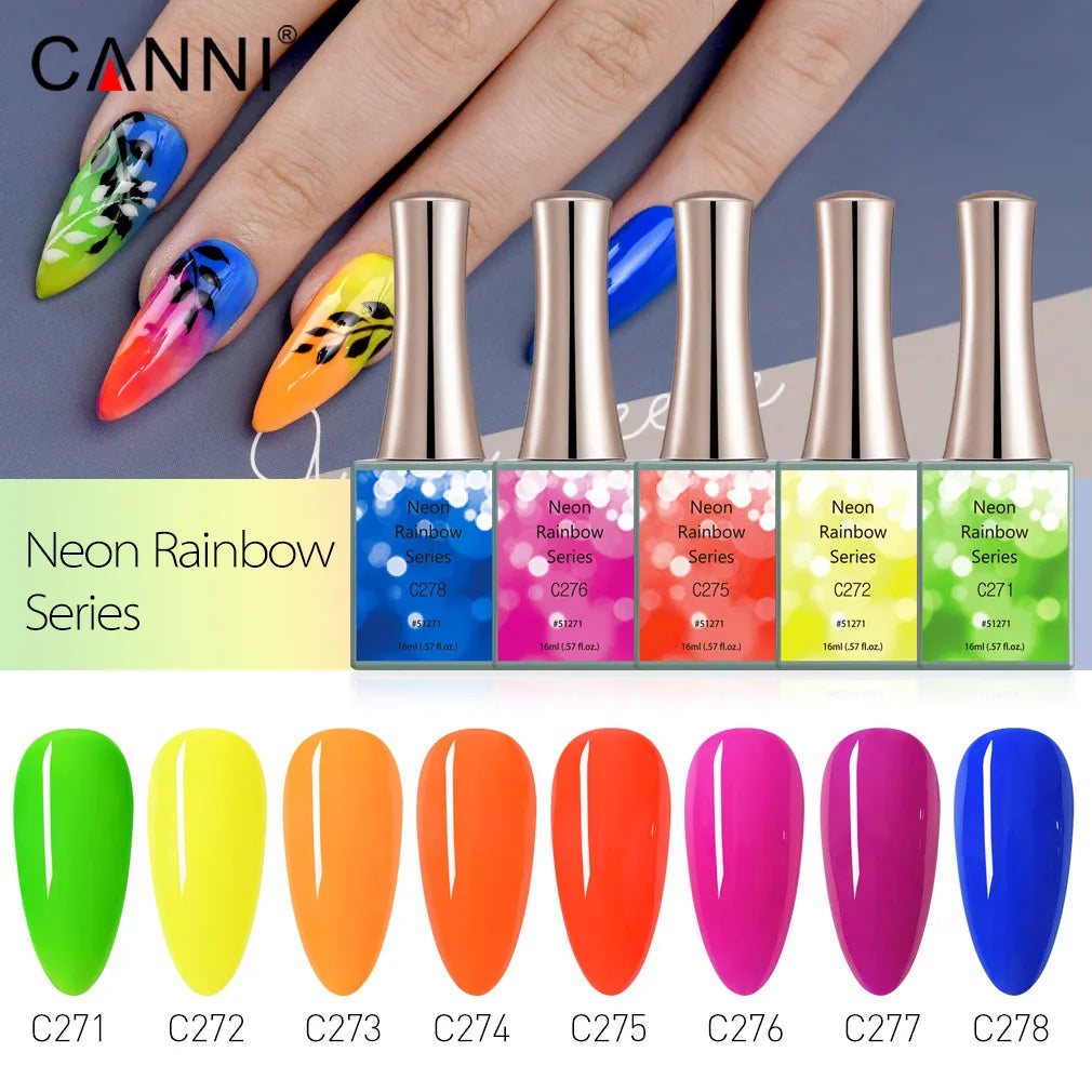 Canni Jelly Pink Nail Gel Polish French Nail Nude Color Gel Varnish Long Wear Diamond No Wipe TopCoat Nail Manicure Nail Lacquer