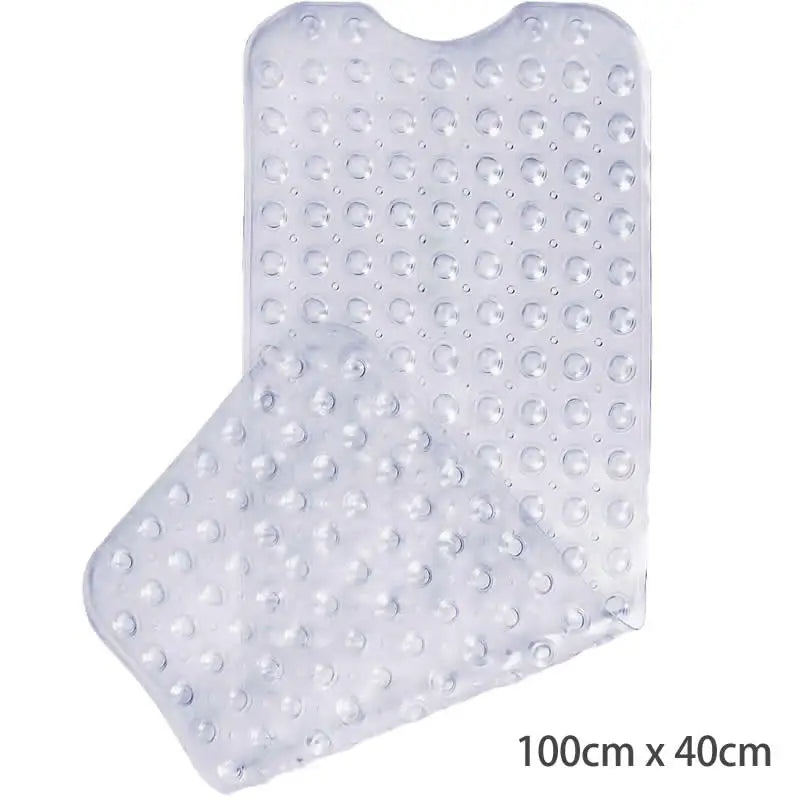 Cute Cartoon Anti-Slip PVC Bath Mats With Sucker 38cm*69cm Bathroom Multi-Color Carpet Bathtub Non-Slip Shower Soft Massage Pad