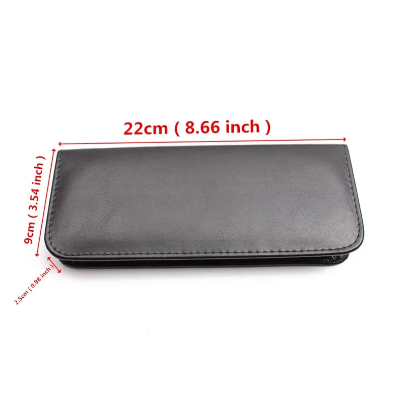 1Pcs Leather Case Professional Hairdressing Scissors Bag Barber Salon Holster Pouch Holder Styling Tool Kit for Shears C6801