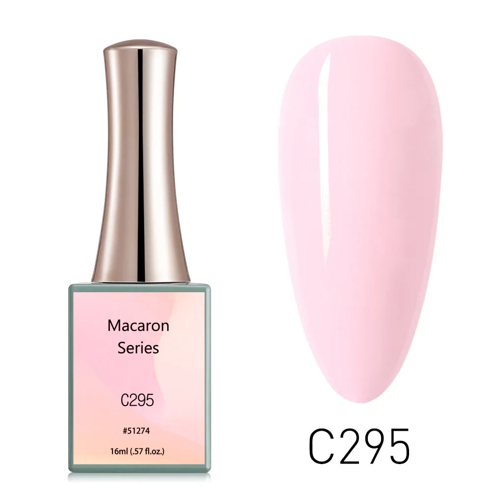Canni Jelly Pink Nail Gel Polish French Nail Nude Color Gel Varnish Long Wear Diamond No Wipe TopCoat Nail Manicure Nail Lacquer