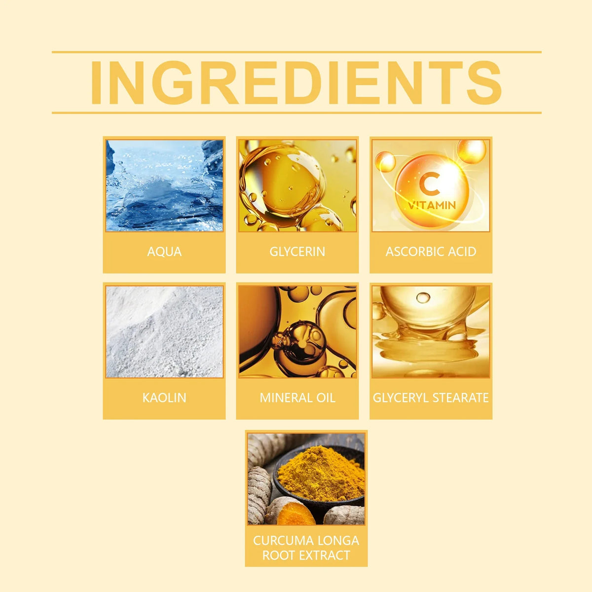 1/3/5PCS Turmeric VitaminC Clay Mask Deep Cleansing Facial Improves Dark Spots Hydrating Skin Care Tightens Skin Evens Skin Tone