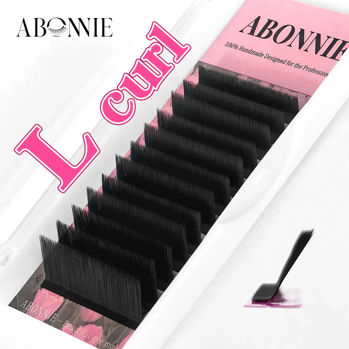 Abonnie Multi Layer Wispy Lashes Pre-Bundled Eyeash Extensions 3D Fluffy Camellia Eyelashes Automatic Flowering Lash LB Eyelash