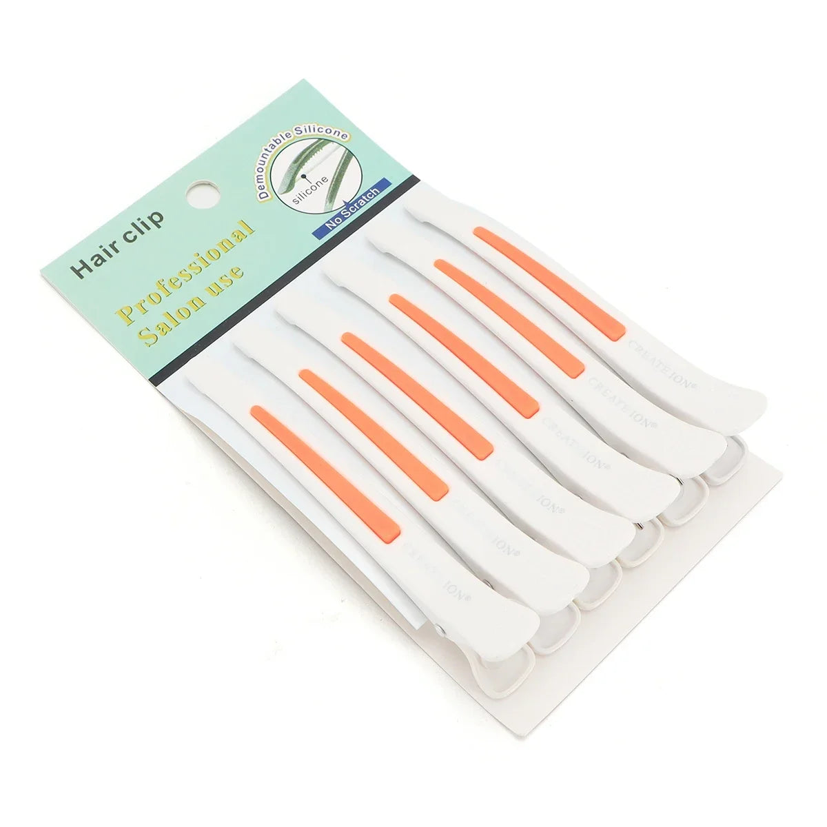6Pcs Salon Alligator Hair Clips Traceless Hairdressing Clips Claws Section Barbershop Beauty Styling Tools Hairpin Accessories