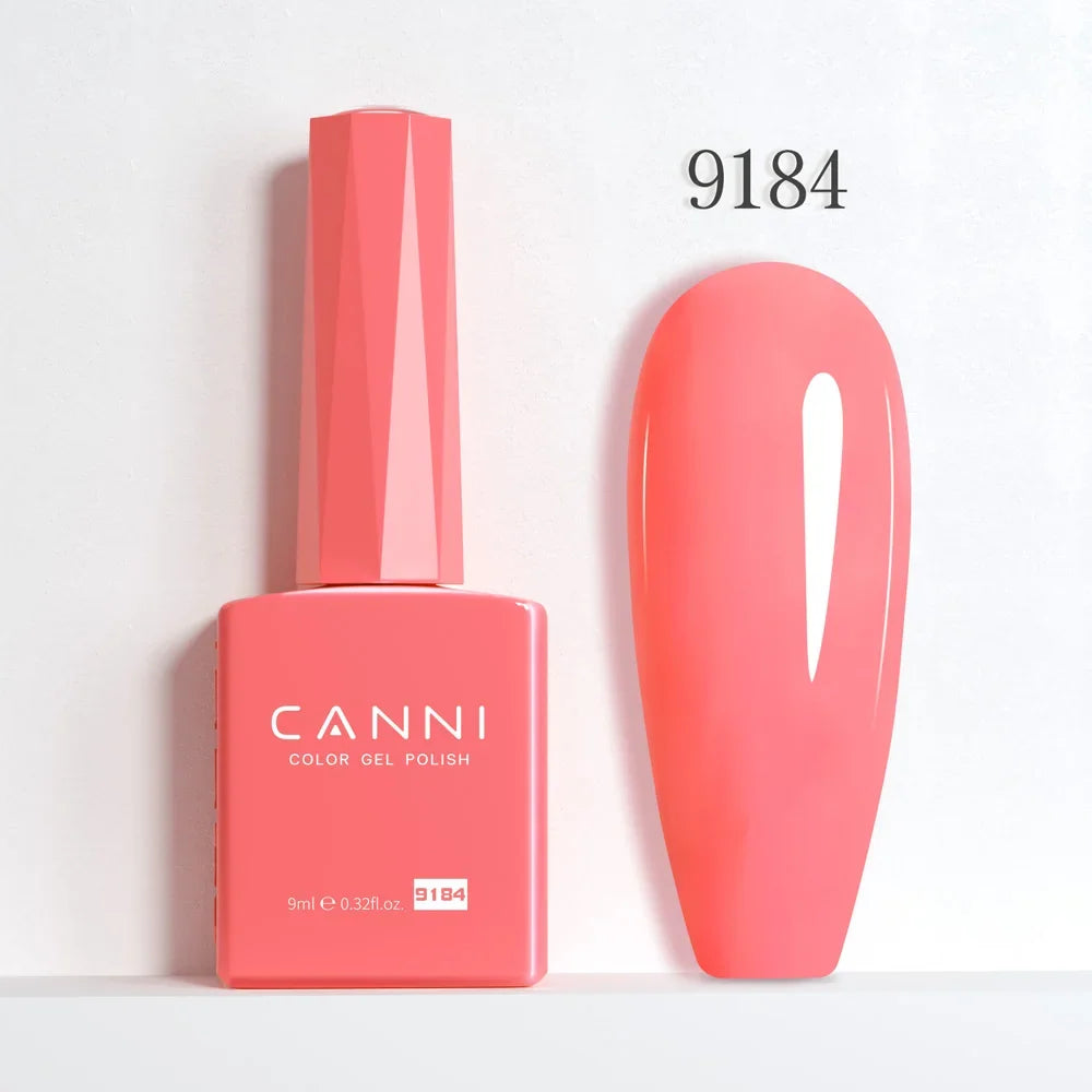 CC8 CANNI 9ml Gel Nail Polish TPO/HEMA FREE Spring Nails Bright Colors Full Coverage Soak Off UV LED Semi Permanent Gel