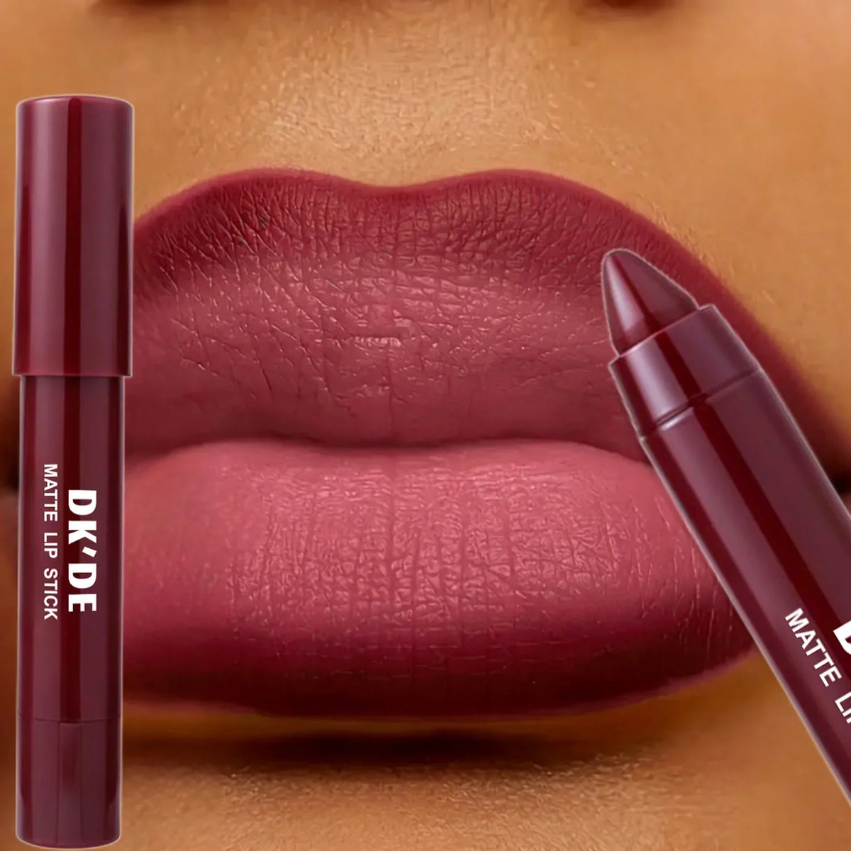 3-Color Lipstick Stick Set,Long-Lasting Color Payoff,Transfer-Proof,Suitable for All Makeup Styles
