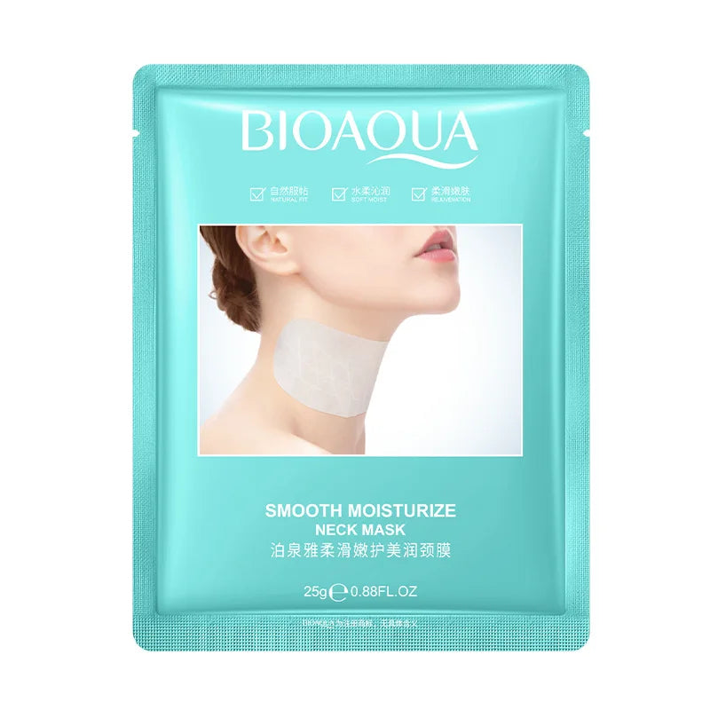 20pcs BIOAQUA Neck Mask Moisturizing Brightening Nourishing Firming skincare Collagen Neck Masks Korean Skin Care Products