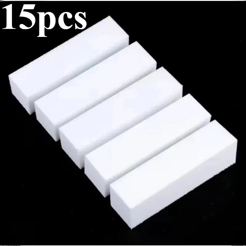 5/10/15/20Pcs Nail Buffer Professional Nail File Polisher Block Manicure Pedicure Files Sanding Polishing Sponge Nail Art tools
