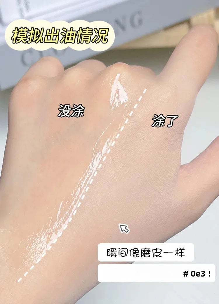 Green Tea Matte Face Mist Pressed Powder: 24 Hour Oil Control Setting Foundation - Full Coverage Waterproof Makeup