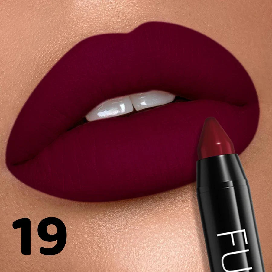 21 Colors Waterproof Lip Liner Pen Velvet Finish Smooth Lipstick for Defined and Elegant Lips Makeup for Women Gifts Lip Tints