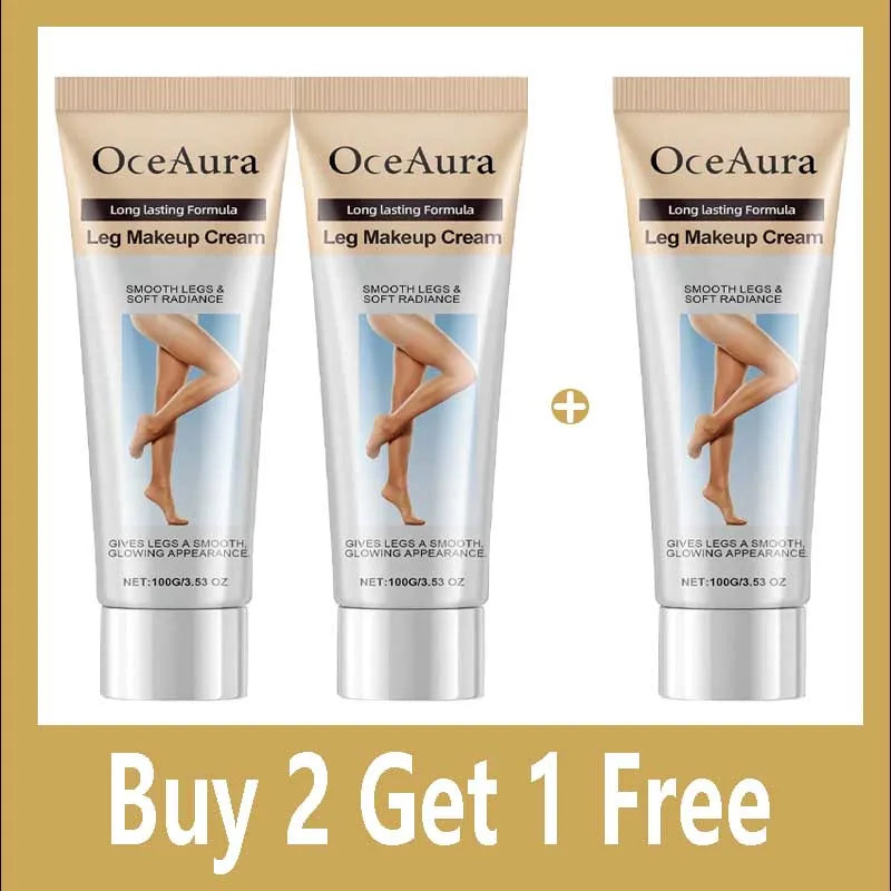 100g Leg Makeup Cream Even Skin Tone Body Foundation Waterproof Long Lasting Body Concealer Cream Natural Color Leg Makeup Fresh