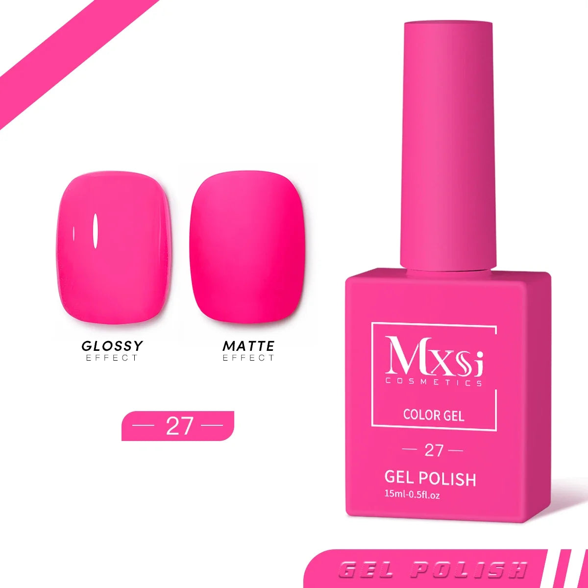 CC8 Mxsi 15ml Nail Gel Polish HEMA FREE Summer Nails Color It Once Soak Off UV LED Semi Permanent  Nail Art Manicure Varnishes