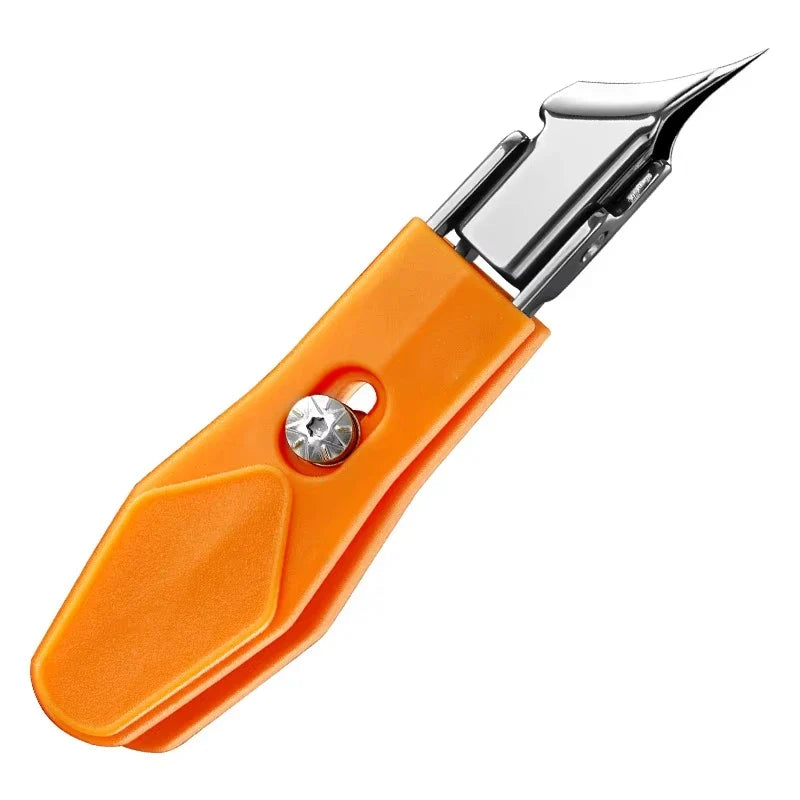 25° Slant Edge Nail Clipper Wide Opening Stainless Steel Professional Ingrown Toenail Tools Eagle Beak Oblique Toe Nail Trimmers