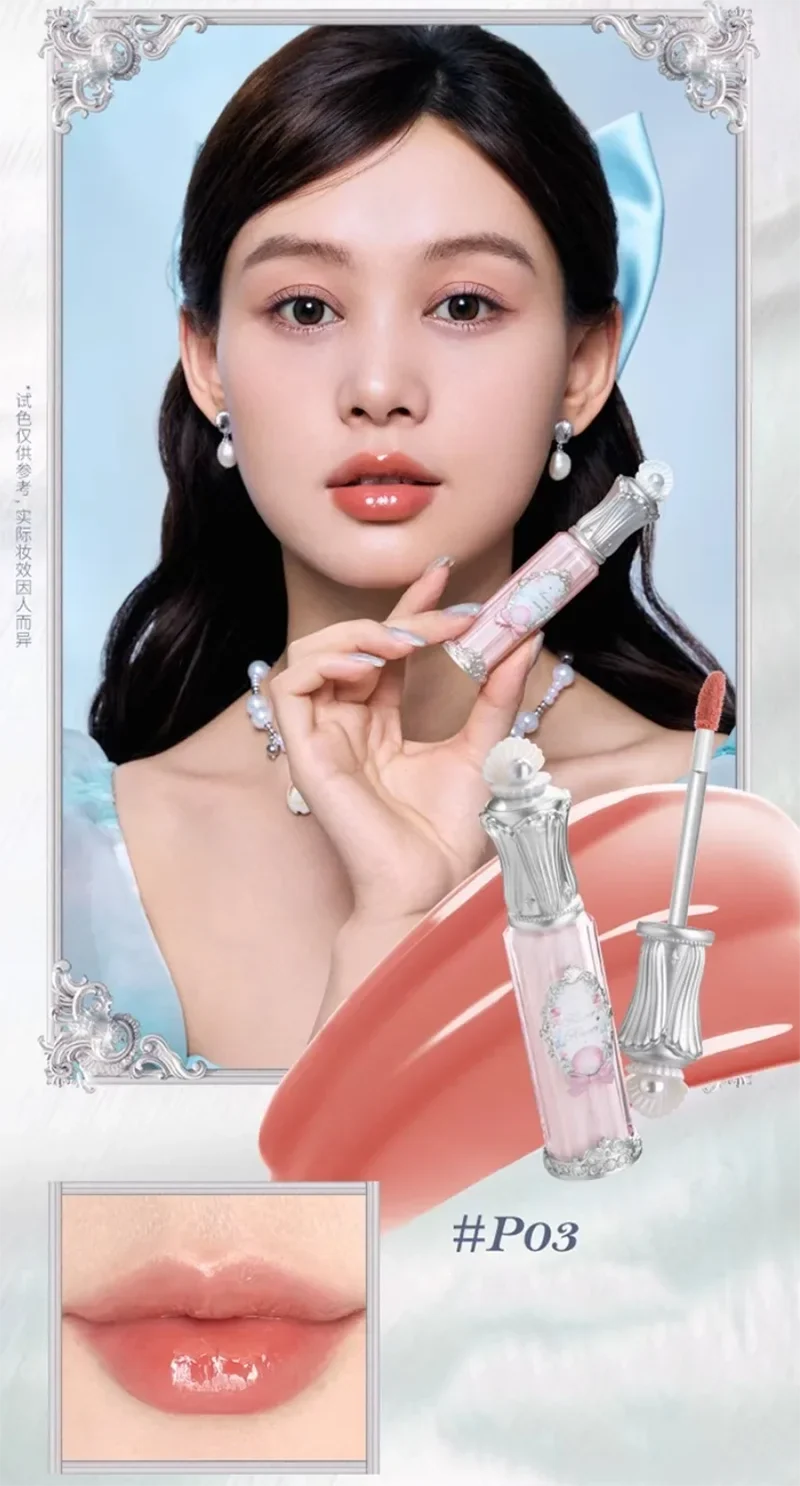 Flower Knows All In One Makeup Set Gift Box Garden Cushion Cream Foundation Matte Blush Long Lasting Velvet Lip Cream With Bag