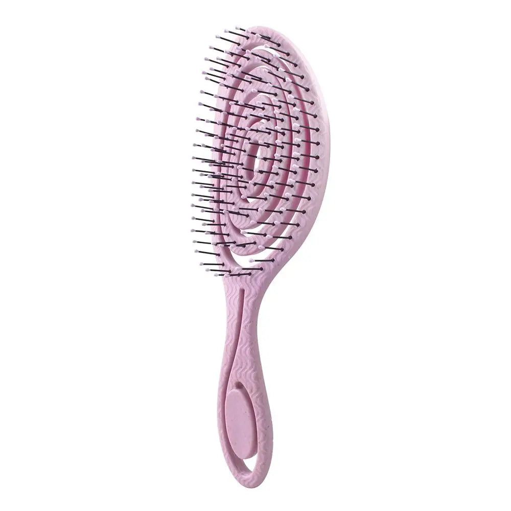 Flexible Hairdressing Styling Comb Soft Pins Massage Comb Hair Combs Wet and Dry Hair Brush