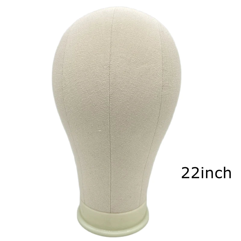 Canvas Block Head Kit Training Mannequin Wig Head Display Styling Mannequin Manikin Head Wig Stand Wig Head Stand
