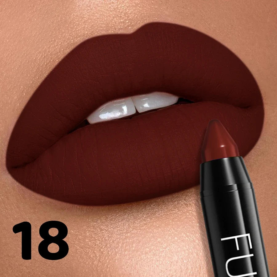 21 Colors Waterproof Lip Liner Pen Velvet Finish Smooth Lipstick for Defined and Elegant Lips Makeup for Women Gifts Lip Tints