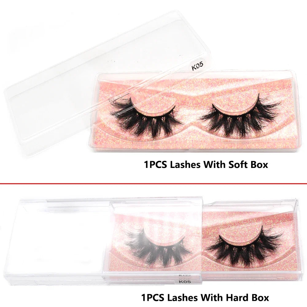 FOXESJI Makeup Eyelashes 3D Mink Eye Lashes Fluffy Soft Wispy Natural Lashes Extension Reusable Fake Lashes Mink False Eyelashes