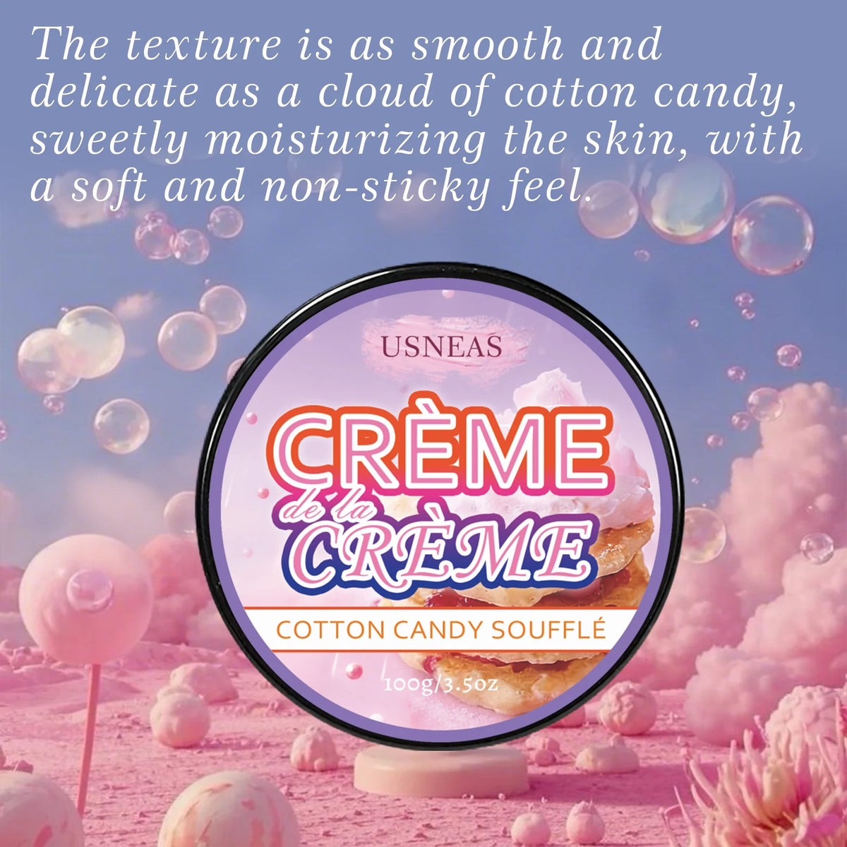 body butter, Firming/moisturizing/brightening/whitening/antioxidant ingredients, Use on the whole body,CREME de la CREAM