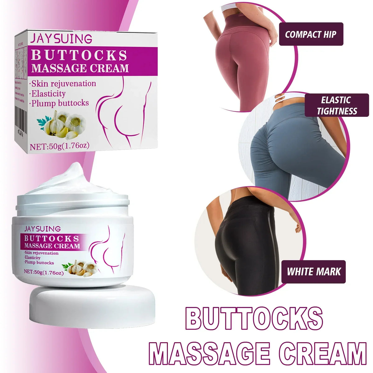 Buttock Care Cream - Firming, Lifting, and Shaping Buttocks for a Peach-like Curve