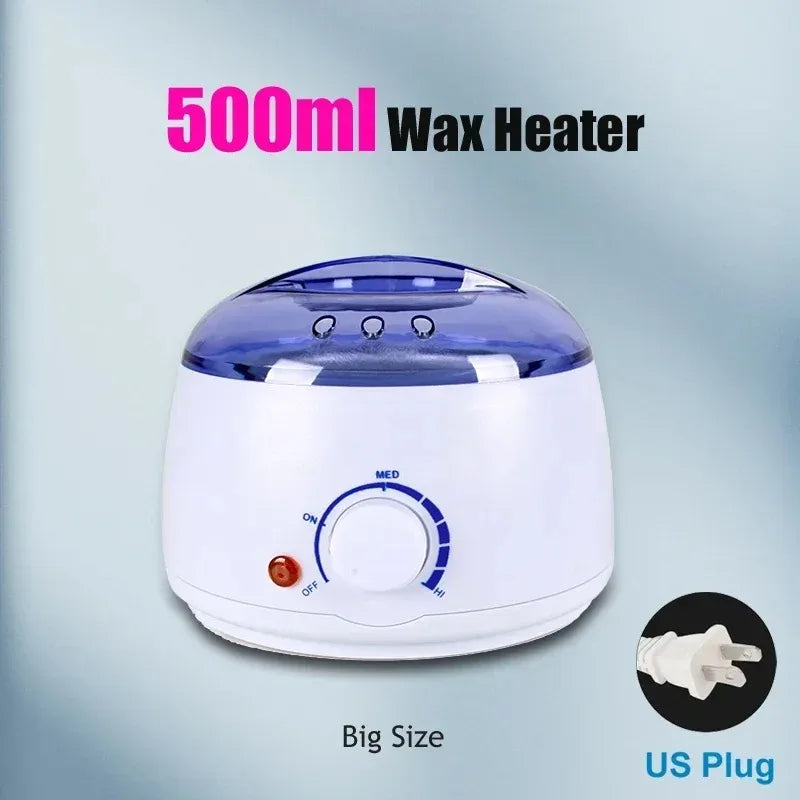 Electric Wax Heater Hot Wax Machine Paraffin Pot Warmer Hair Removal Waxing Machine Wax-melt Epilator Quick Heater