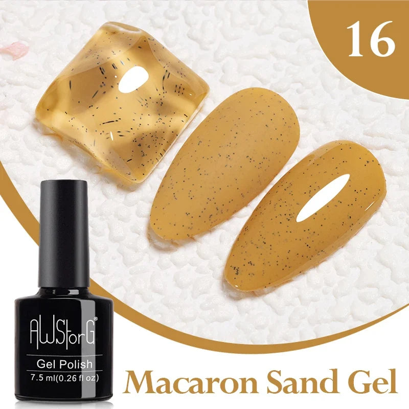 AWStorG 5ML Super Silver Metallic Gel Nail Polish Metal Effect Painting Gel Chromes Varnis Semi Permanent for Nail DIY
