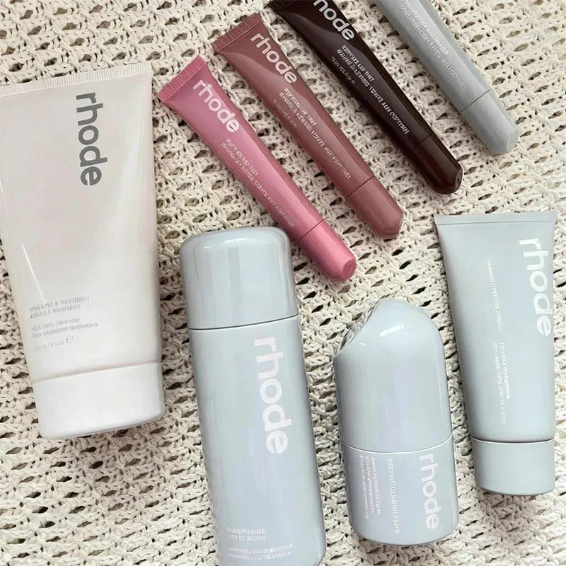 Hot Glazing Milk Facial Pineapple Refresh Daily Cleanser Ribbon Lemontini Lip Gloss Lasting Moisturizing Lipstick Blusher Makeup