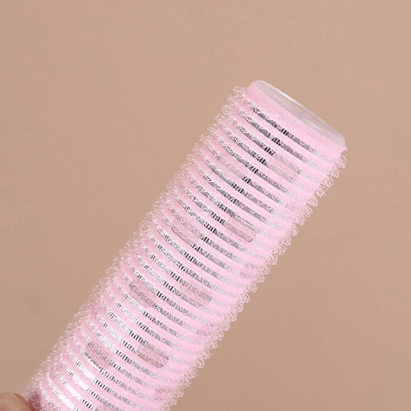 Different Size Self Grip Hair Rollers Magic Curler Plastic Self-adhesive Hair Curling Hairdressing Tool Girl Beauty Styling Tool