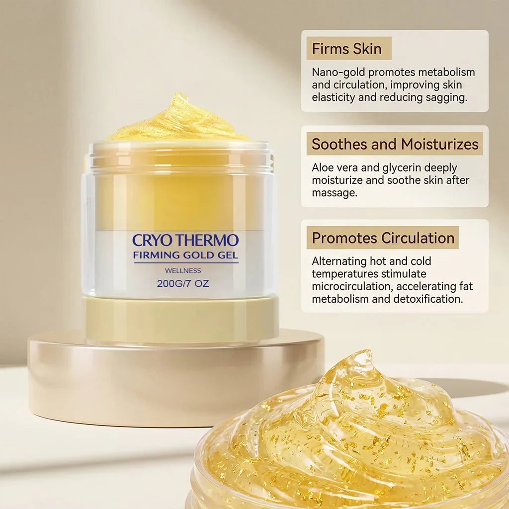 Body Firming Gel Fat Burning Reducing Sagging Cellulite Tighten Firm Improve Skin Elasticity Deep Nourishing Body Massage Cream