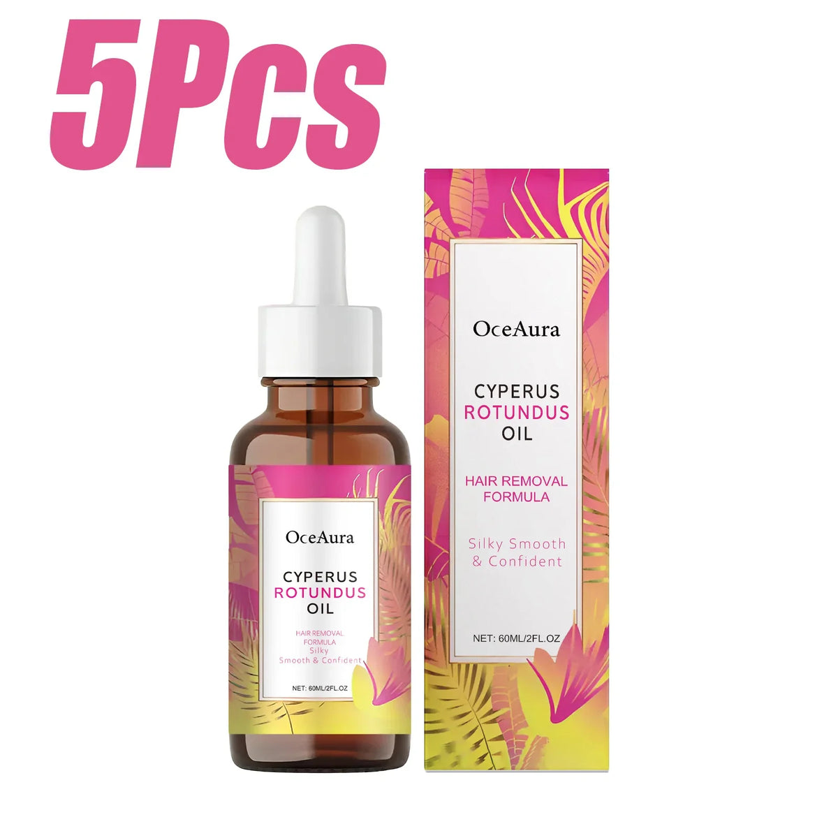 Cyperus Rotundus Oil Natural Post Hair Removal Soothing Oil Hair Reduction Care Moisturizing Soothing Body Care for Smooth Skin
