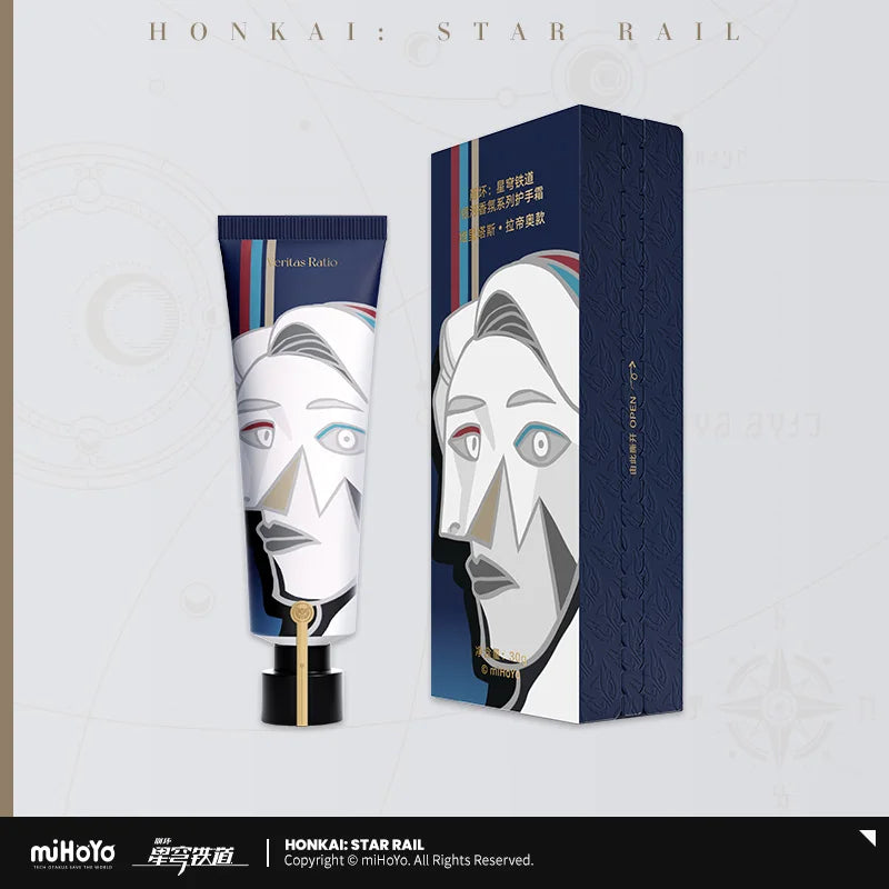 In Stock Original Honkai：Star Rail  Acheron Ruanmei Dr. Ratio  Feixiao Hand Cream Hand Lotion Hands Skin Care Anime Game Toy Ki