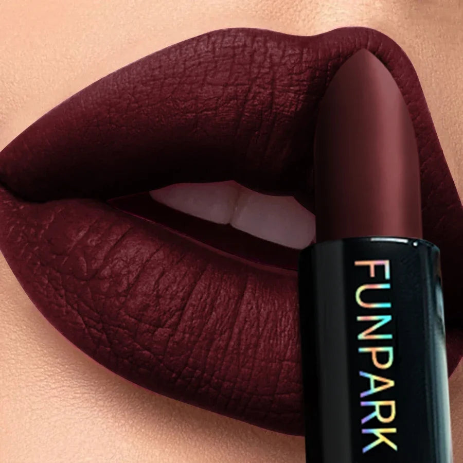 25-Color Matte Lipstick Waterproof Long Lasting  Velvet Finish Lip Tint Smooth Matte Lip Color Smudge-proof Lip Liner Lip Makeup