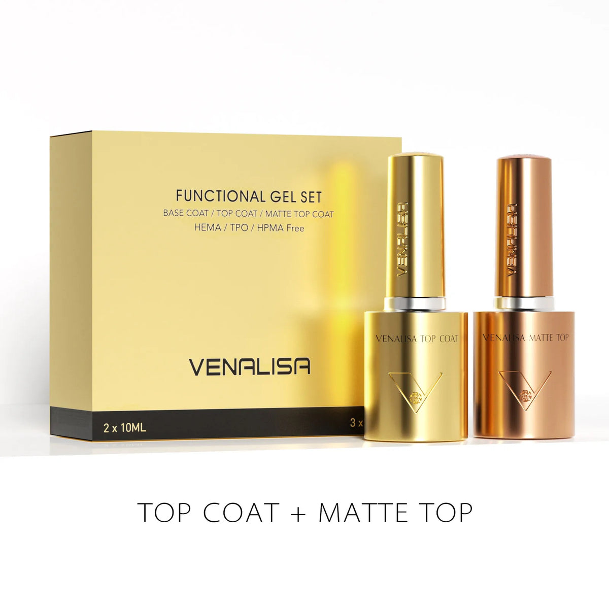 1/2/5pc 10ml VENALISA Nail Gel Polish High Quality Round Brush Soft Consistency Selfleveling  Gorgeous Color Collection Varnish