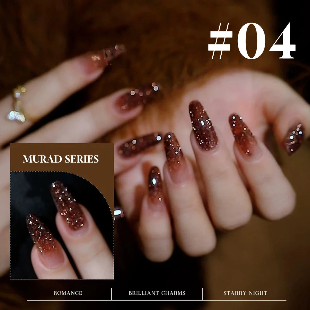 1-12pcs Wine Red Flash Crushed Strobe High Density Diamond Glitter Gel Nail Polish Black Nails Red Nails White Nails