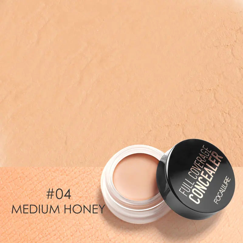 FOCALLURE Makeup Concelaer Full Coverage Waterproof Concealer Cream Oil-control Face Base Foundation Moisturizing Cosmetics