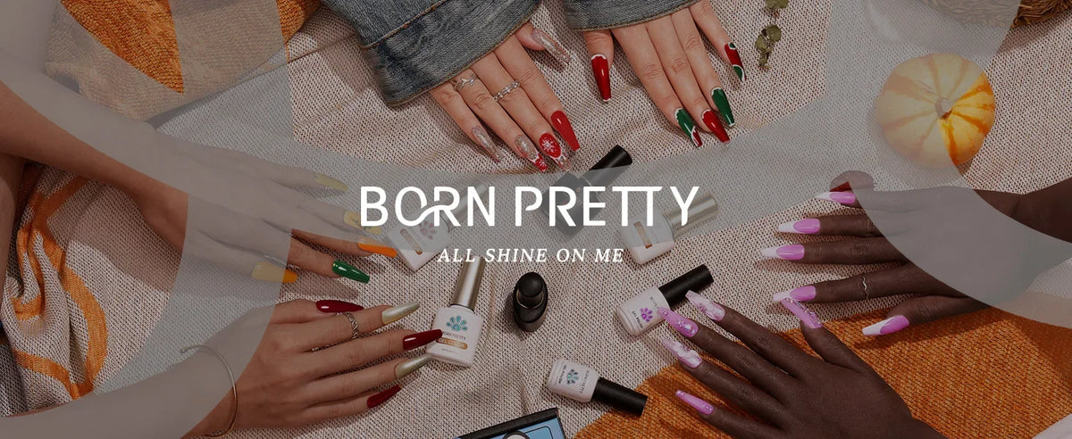 BORN PRETTY 15ml Nail Gel Polish Glitter Gorgeous Full Coverage Soak Off UV LED French Nail Art Jelly Nude Pink Varnish