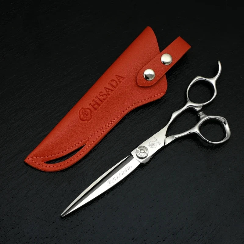 HISADA Hairdressing Scissors Professional Barber Scissors 6.0 Inch Scissors VG10 Material Professional Barber Scissors