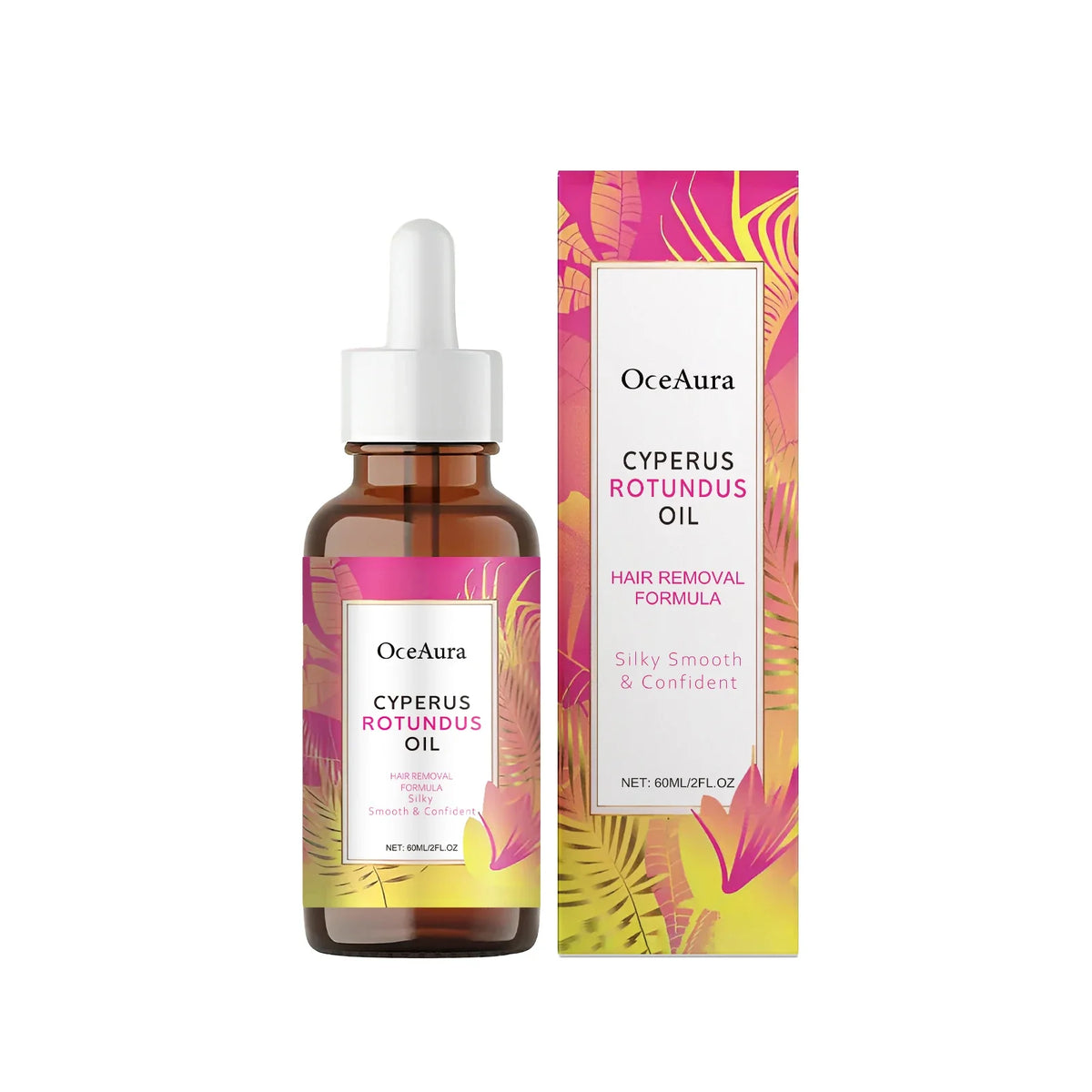 Cyperus Rotundus Oil Natural Post Hair Removal Soothing Oil Hair Reduction Care Moisturizing Soothing Body Care for Smooth Skin