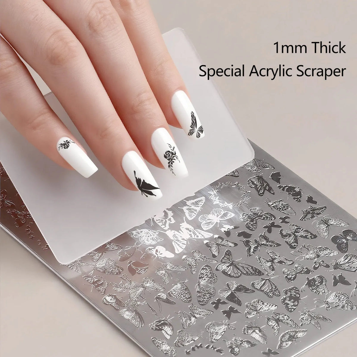 CANNI Stamping Gel Kit Gradient Nail Design Creamy Painting Gel Fast Transfer Nail Drawing Easy Used French Nail New Learner Set
