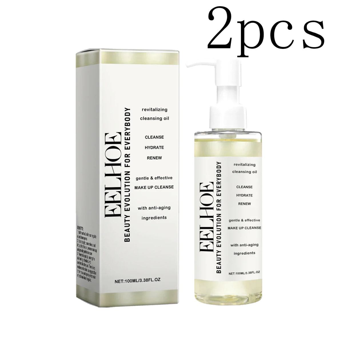 Gentle Cleansing Oil - A Gentle Facial Cleansing Oil for Makeup Removal, Leaving Skin Non-Tight, Moisturizing and Hydrating
