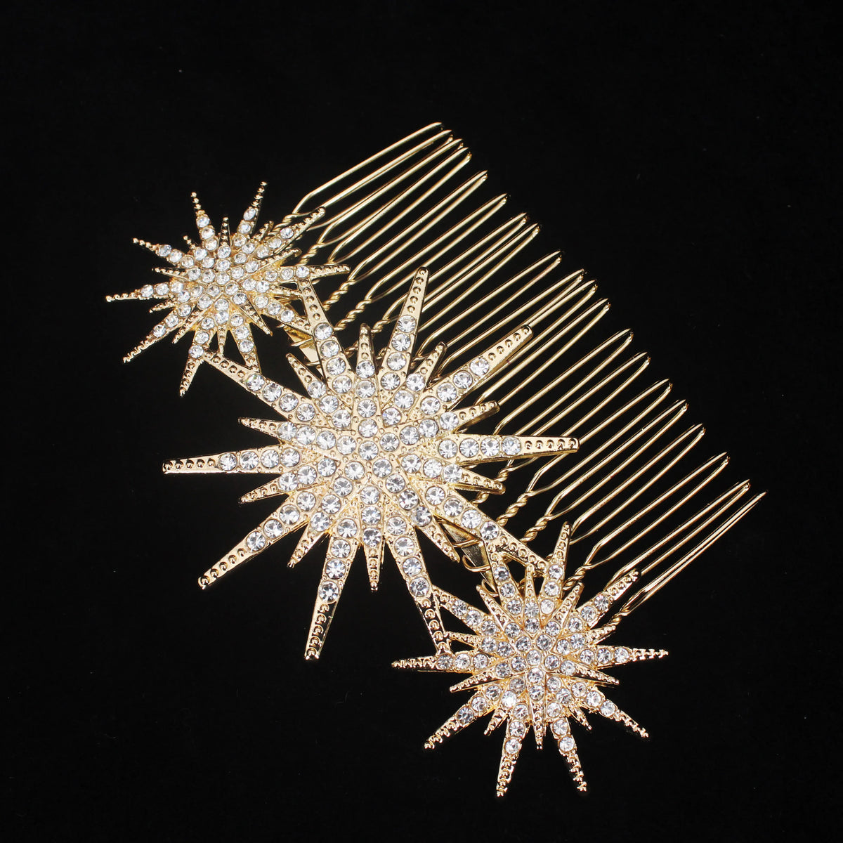 Floral Pearl Rhinestone Hair Comb Elegant Metal Leaf Bridal Hair Clip Pins Wedding Hair Accessory for Bride Updo Hairstyle